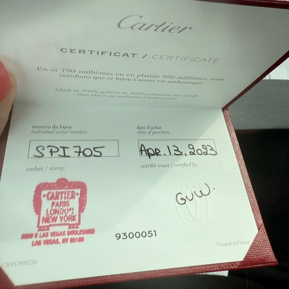 Cartier Yellow Gold Love Bracelet offers through offer button - Picture 4 of 4